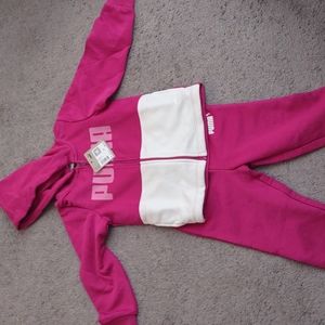 Puma kids sweat suit Sz 3T